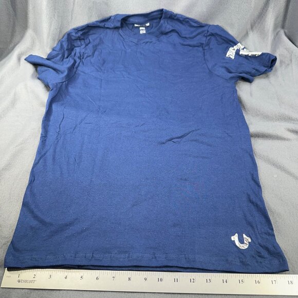 True Religion Men's Size Small 34-36 T-Shirt Blue New Without Tags - Picture 9 of 11
